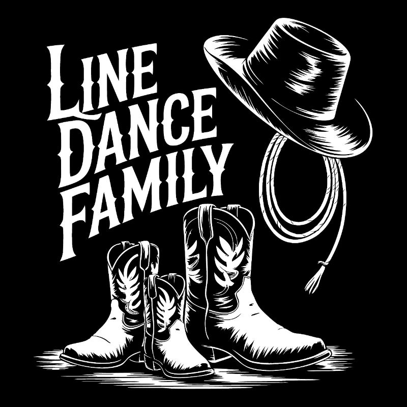Line Dance Family Cowboy Boots