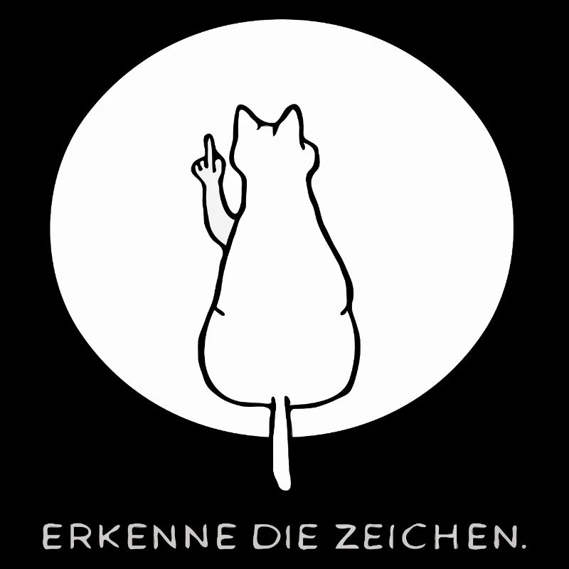 Chat chats chaton chat doigt d’honneur