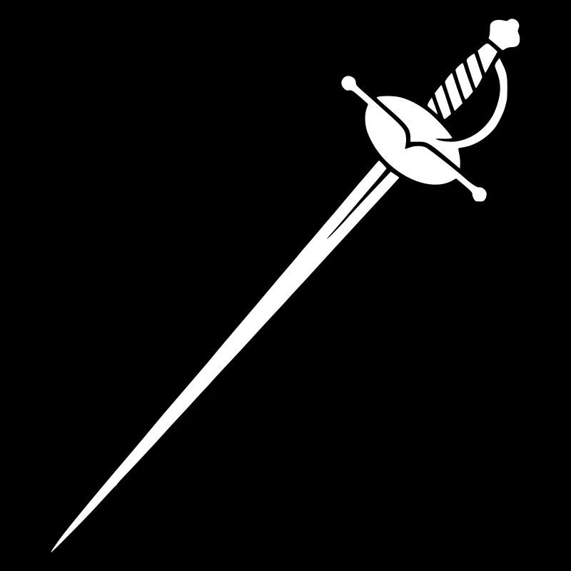 Old Epee Sword Grunge Vintage