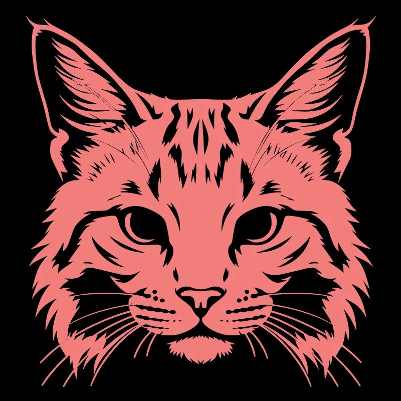 Cat Head Silhouette