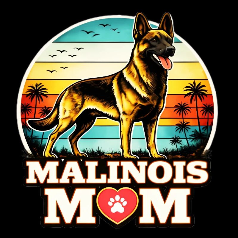 Malinois mom