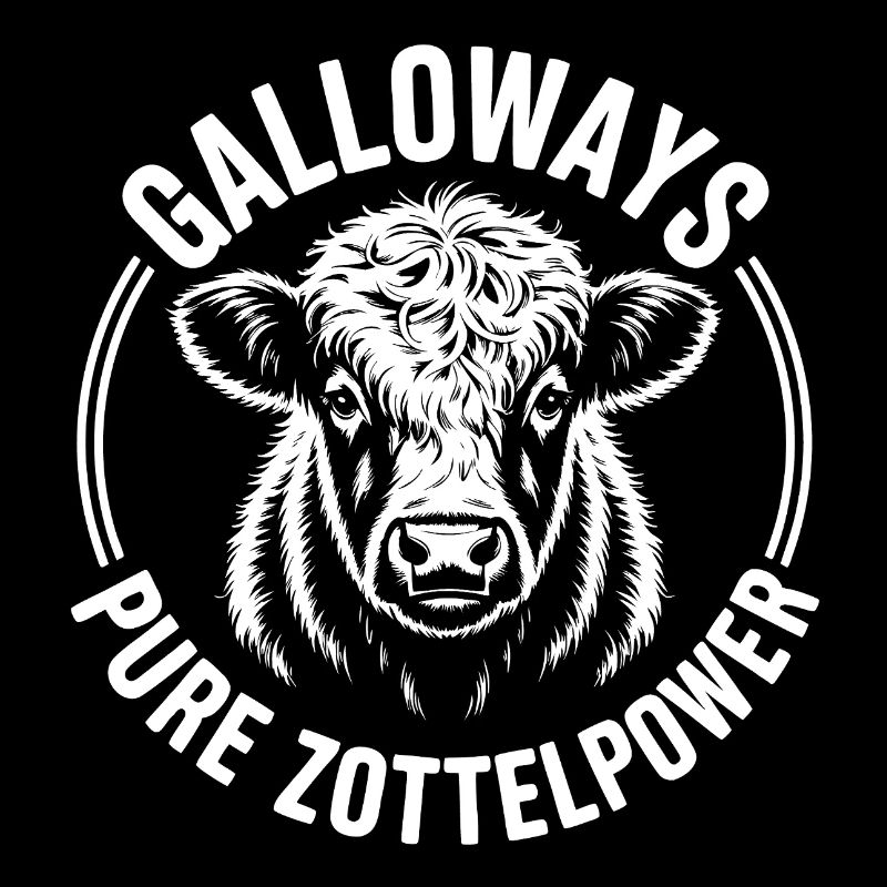 Tête de bœuf de Galloway