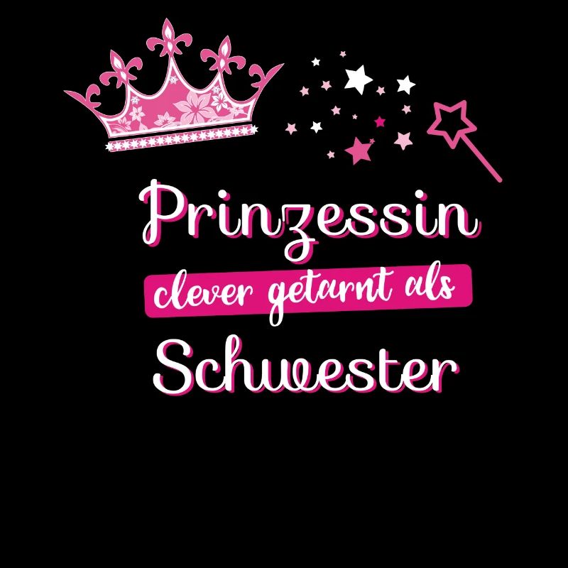 Schwester Prinzessin Zauber pink Krone beste fee