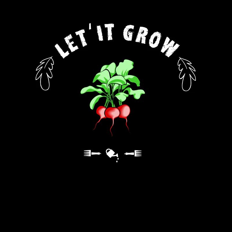 Lass Es Wachsen Radieschen Pflanze Bauer Markt Bio