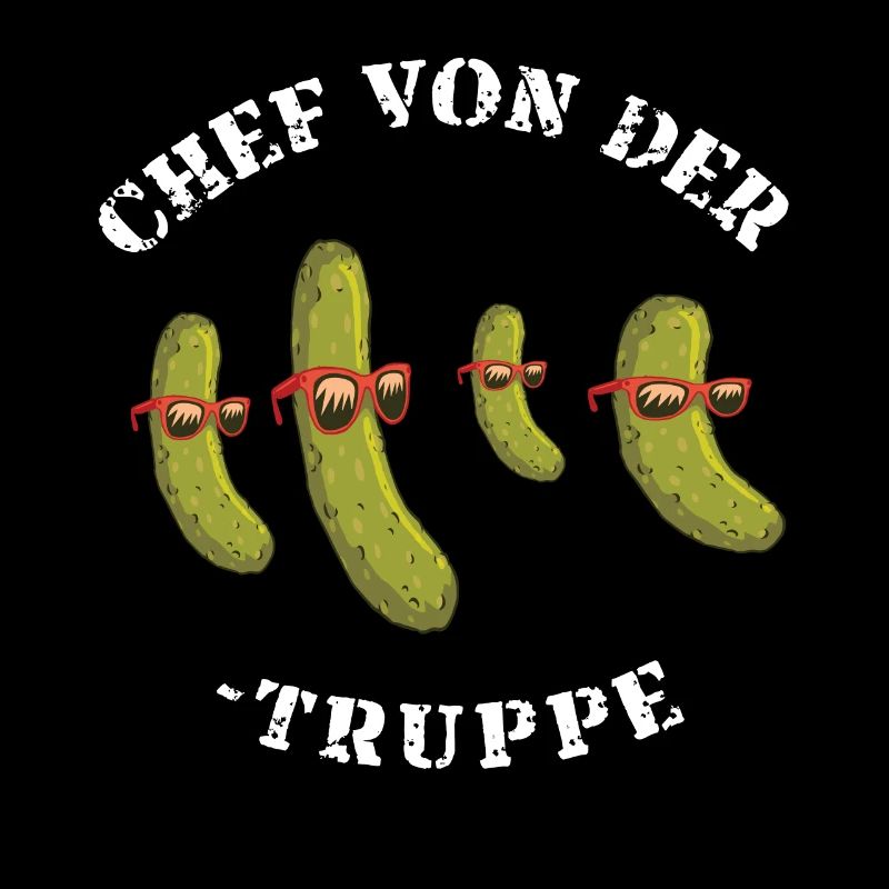 Chef Gurkentruppe Gurke Team Mannschaft Firma cool