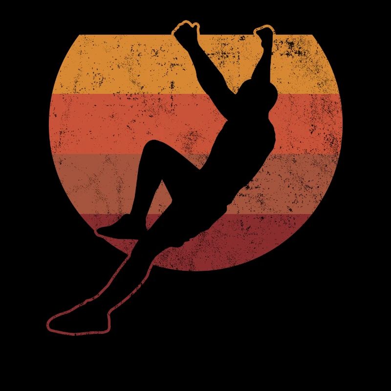 Climbing Bouldering Vintage