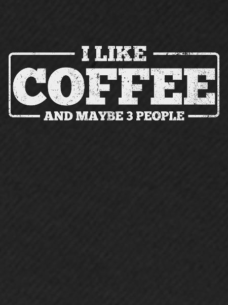 Kaffee introvertiert Kaffeetrinker