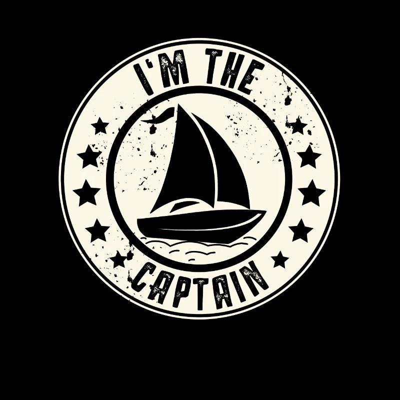 Capitaine Sailing Sailor Retro Vintage