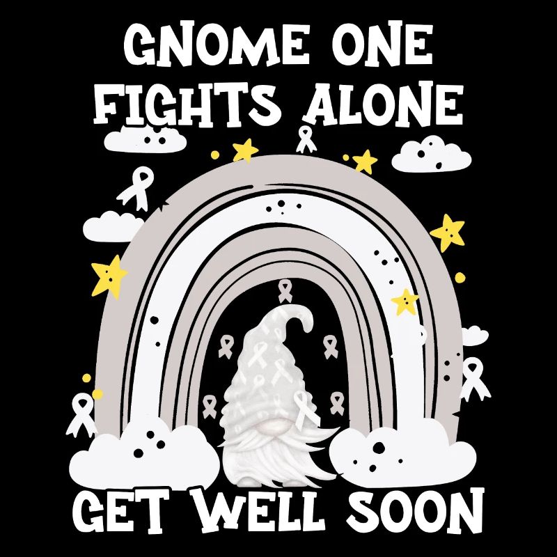Gnome One Fights Alone Lungenkrebs