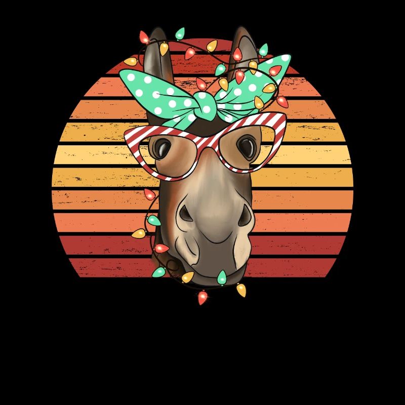 Chevaux Maman Noël Cheval Maman