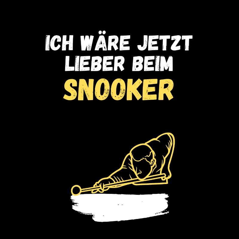Ich wäre jetzt lieber beim Snooker