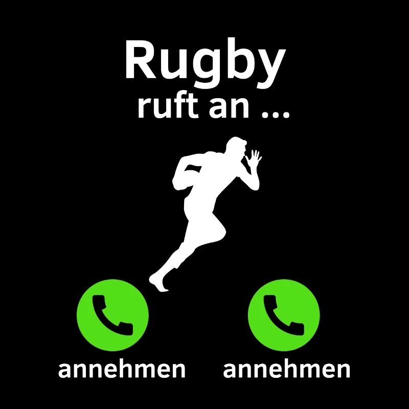 Rugby ruft an - annehmen oder annehmen?