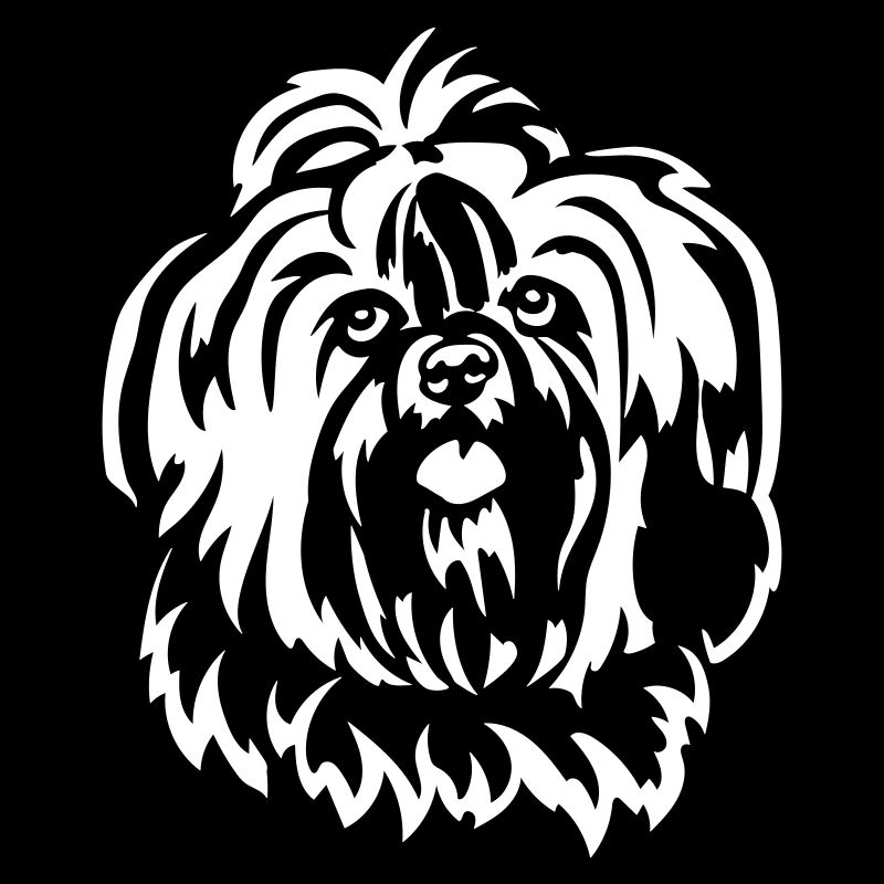 Shih-tzu Head "Black Edition"