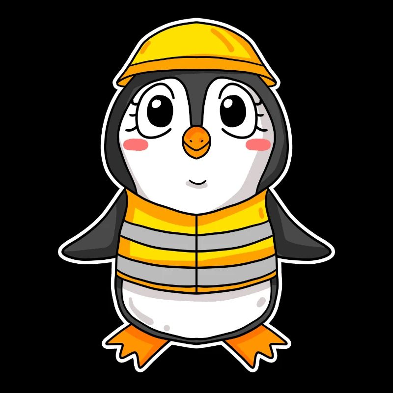 Penguin Kids Motif