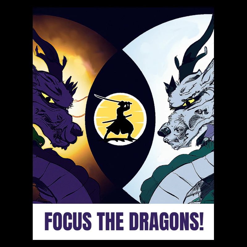 Samurai und zwei Drachen - Focus the Dragons