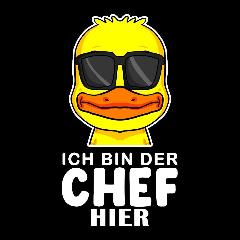 coole Ente Chef Spruch