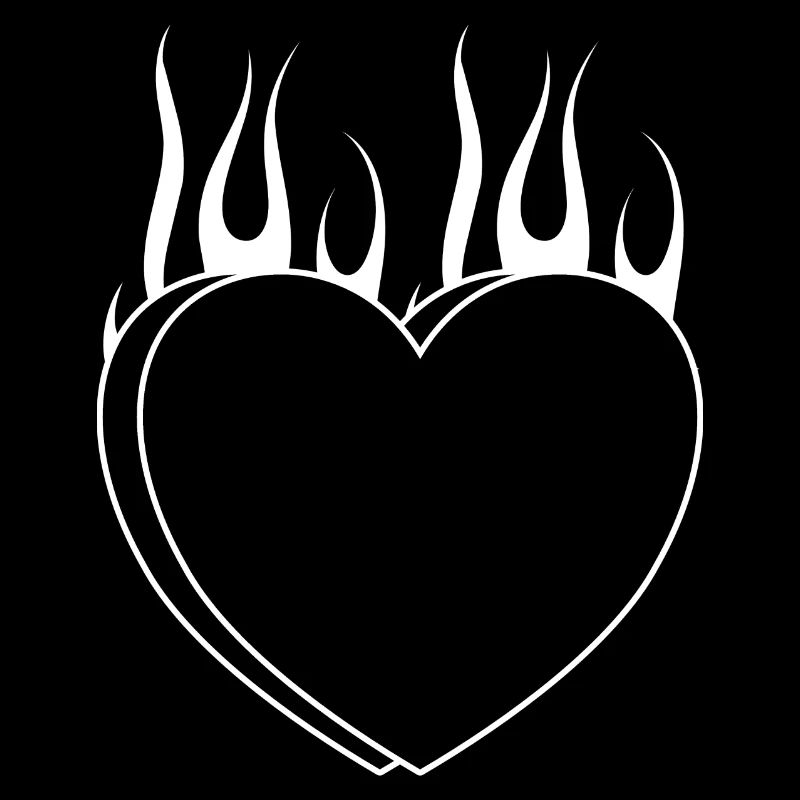 Burning heart
