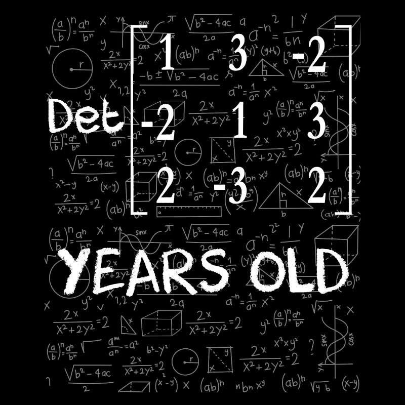 33. Geburtstag 33 Jahre Matrixdeterminante