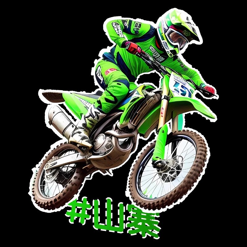 Cascadeur de motocross
