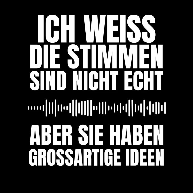 Stimmen nicht echt – geniale Idee