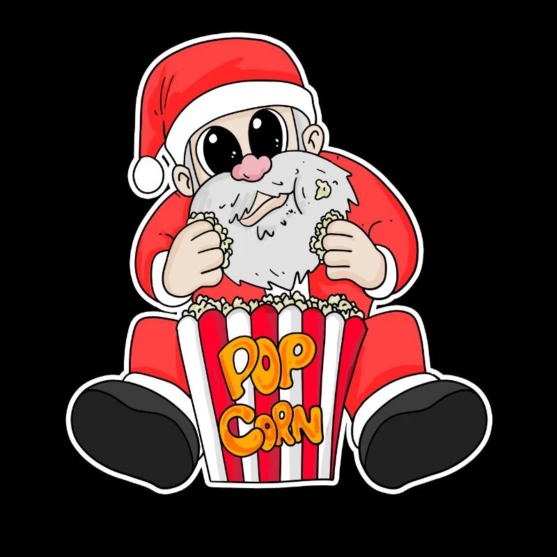 Père Noël Popcorn Noël