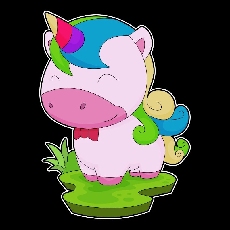 Licorne noeud papillon