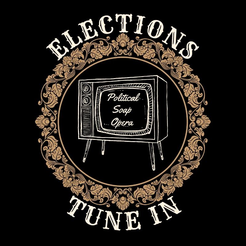 Satire télévisée rétro sur les élections