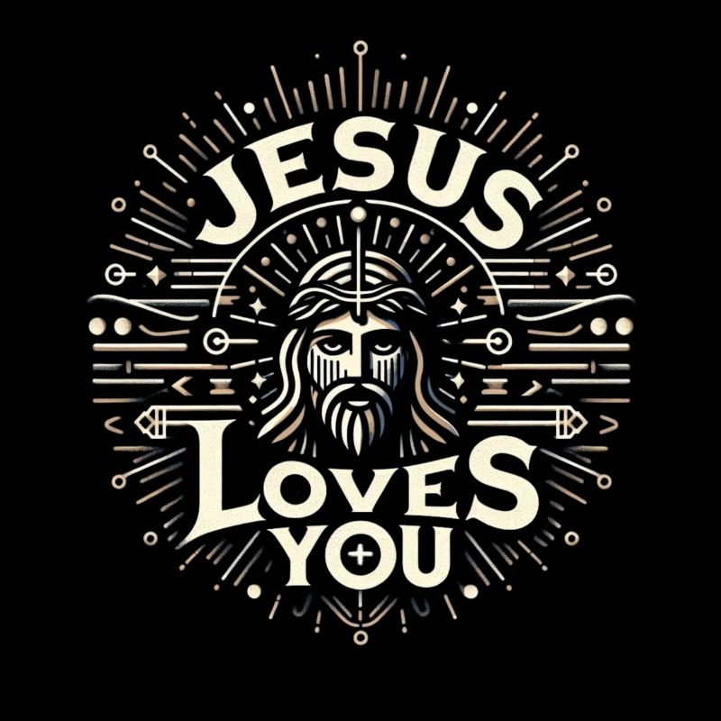Jesus Loves You - Ray Design