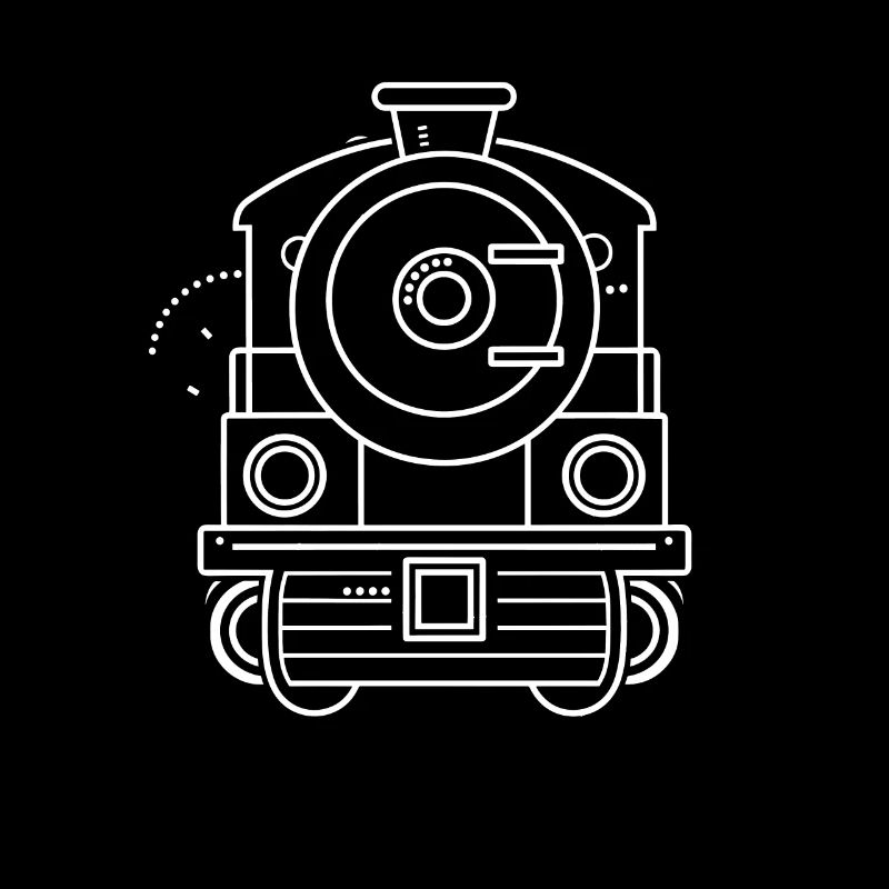 Locomotive Comic Style