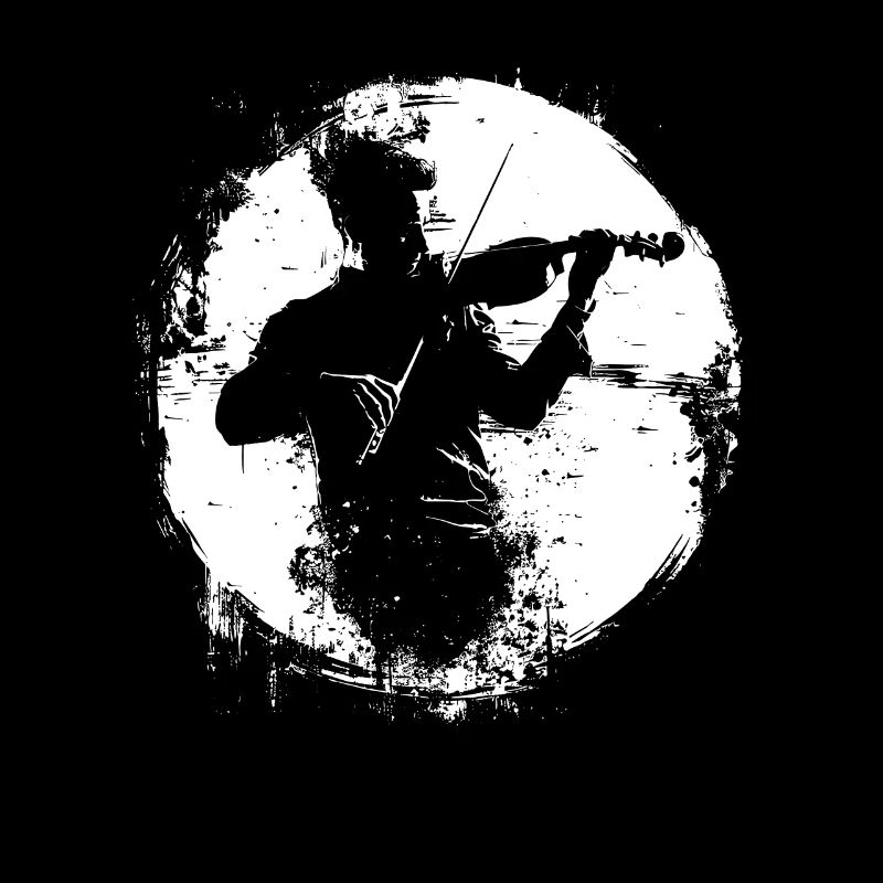 Graphique Violoniste