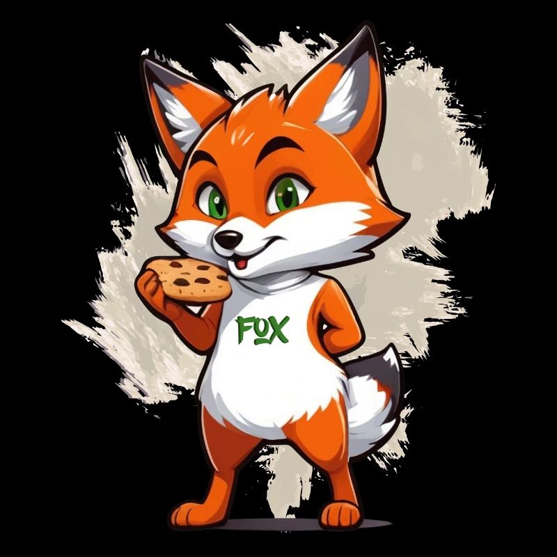 Fuchs mit Keksen