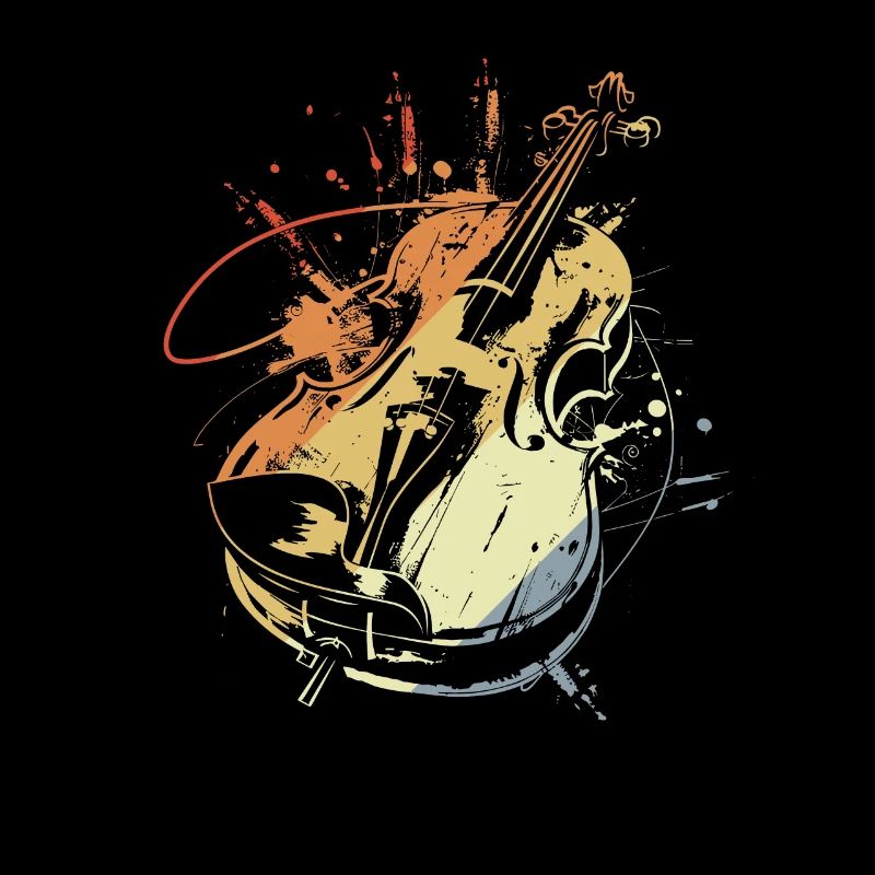 Violon Look Vintage
