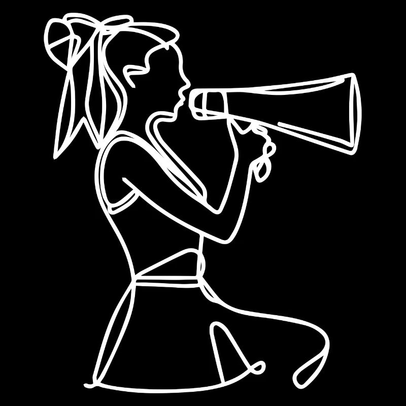 Cheerleader Sketch