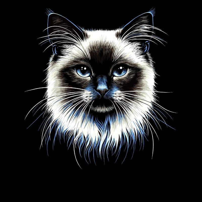 Birma Katze Heilige Birmakatze Süße Birma Katzen