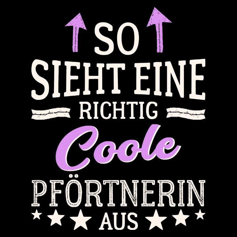 So sieht eine richtig coole Pförtnerin aus