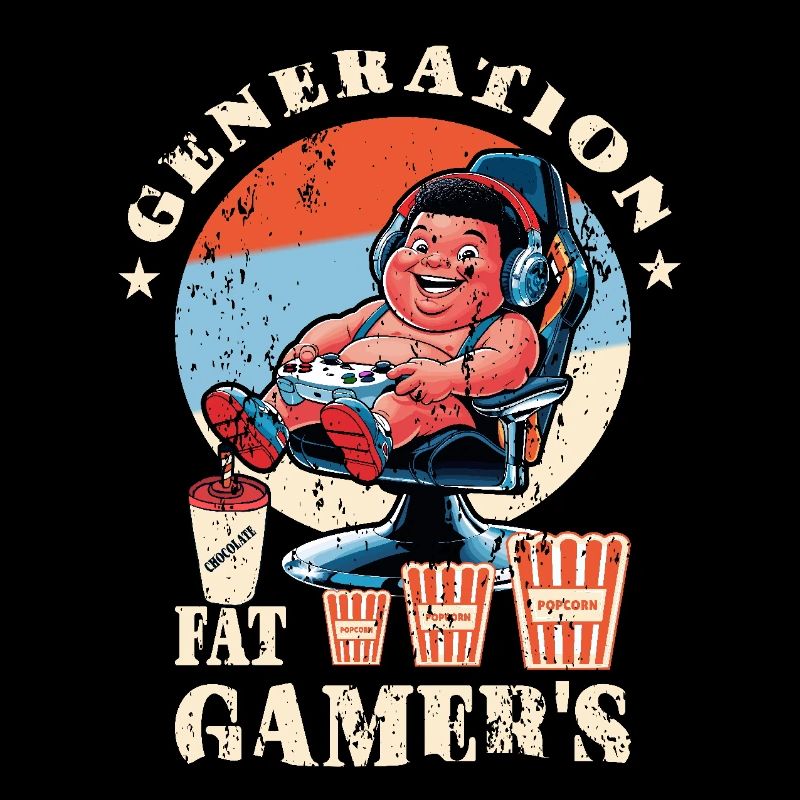Fette Gamer Kinder