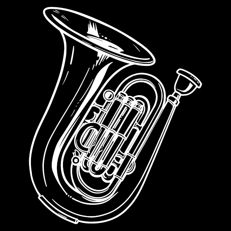 Tuba Drawing