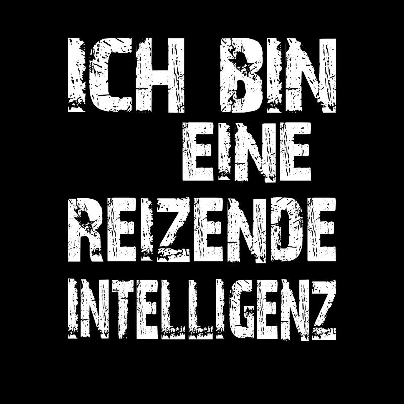 KI Spruch Ich bin eine reizende Intelligenz