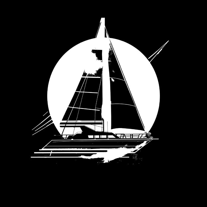 Segelboot Zeichnung
