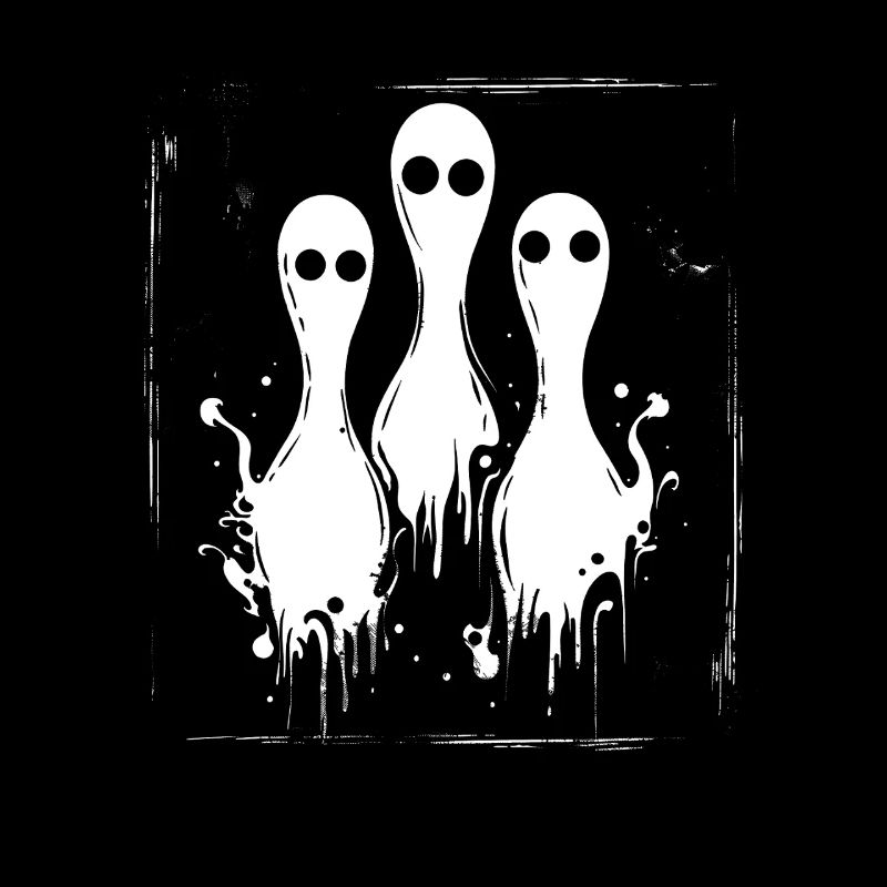 Bowling Pins Halloween