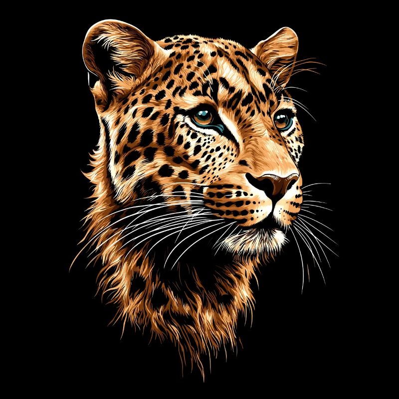 Panthère léopard Grand chat Chat Panthère léopard