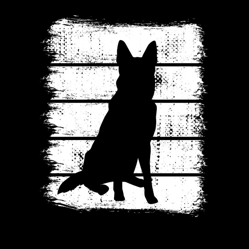 Deutscher Schäferhund Skizze