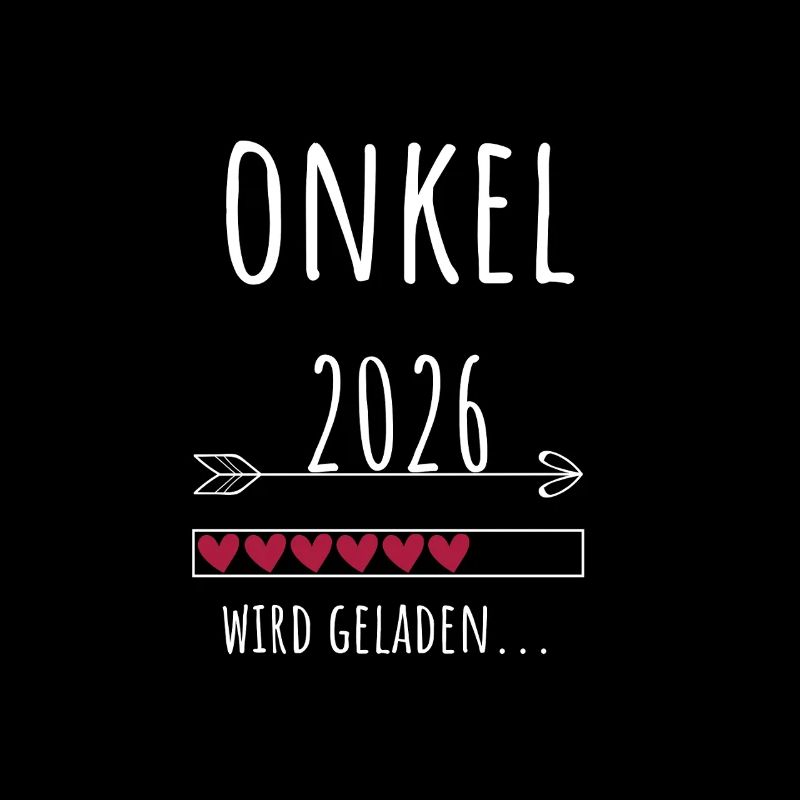 werdender Onkel 2026 Geschenk zur Schwangerschaft