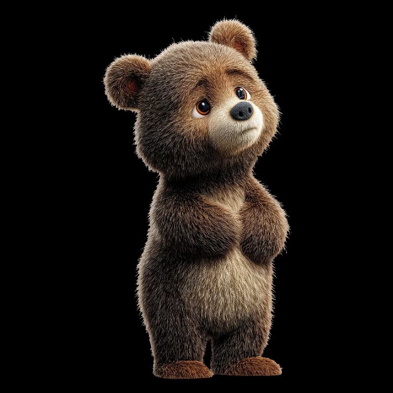 Braunbär Grizzly Bär Bärenbrüder Wald Wilde Bären