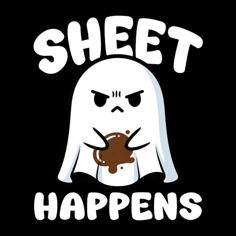 BLATT PASSIERT - GHOST HALLOWEEN