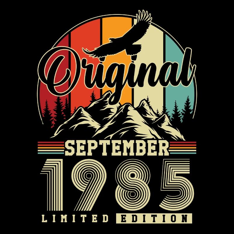Original September 1985 Year Birthday