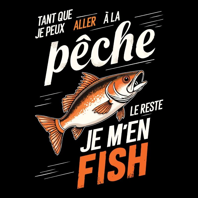 Humorous fishing draw
