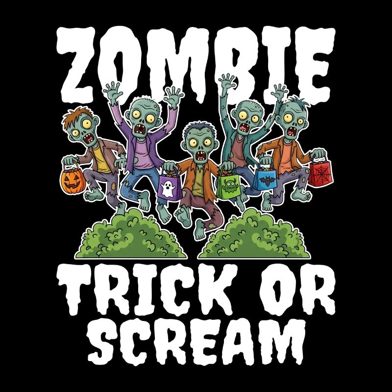 GRIM ZOMBIE REAPER - ZOMBIE HALLOWEEN