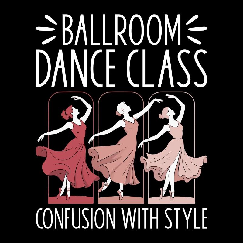 École de danse de salon Professeur de danse Cadeau de salle de bal