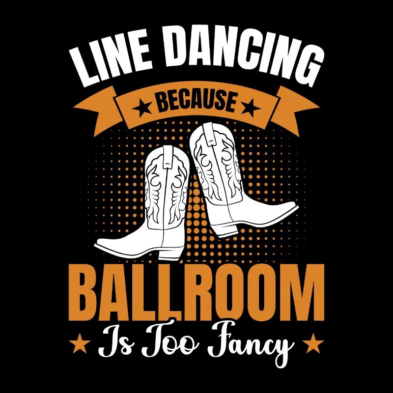 Line Dancing Ballroom Trop Chic
